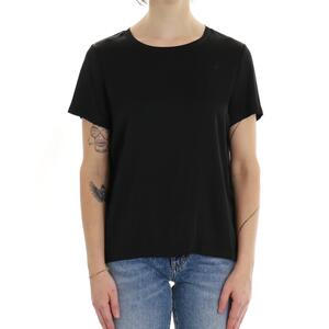 BLUSA IN VISCOSA NERO